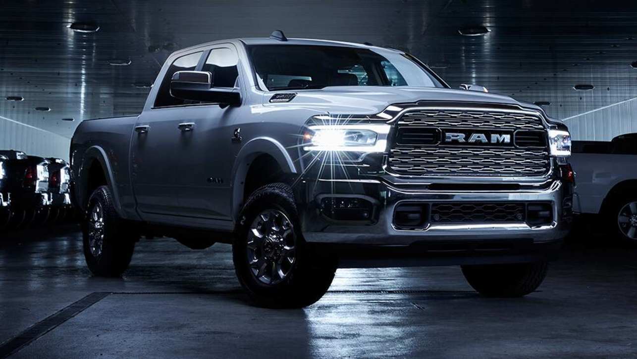 The Ram 2500 is powered by a 276kW/1152Nm 6.7-litre turbo-diesel engine.